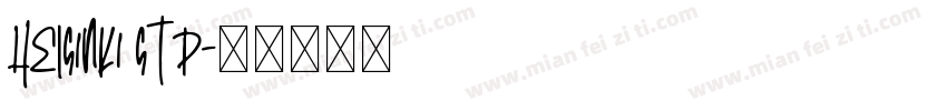 Helsinki Std字体转换